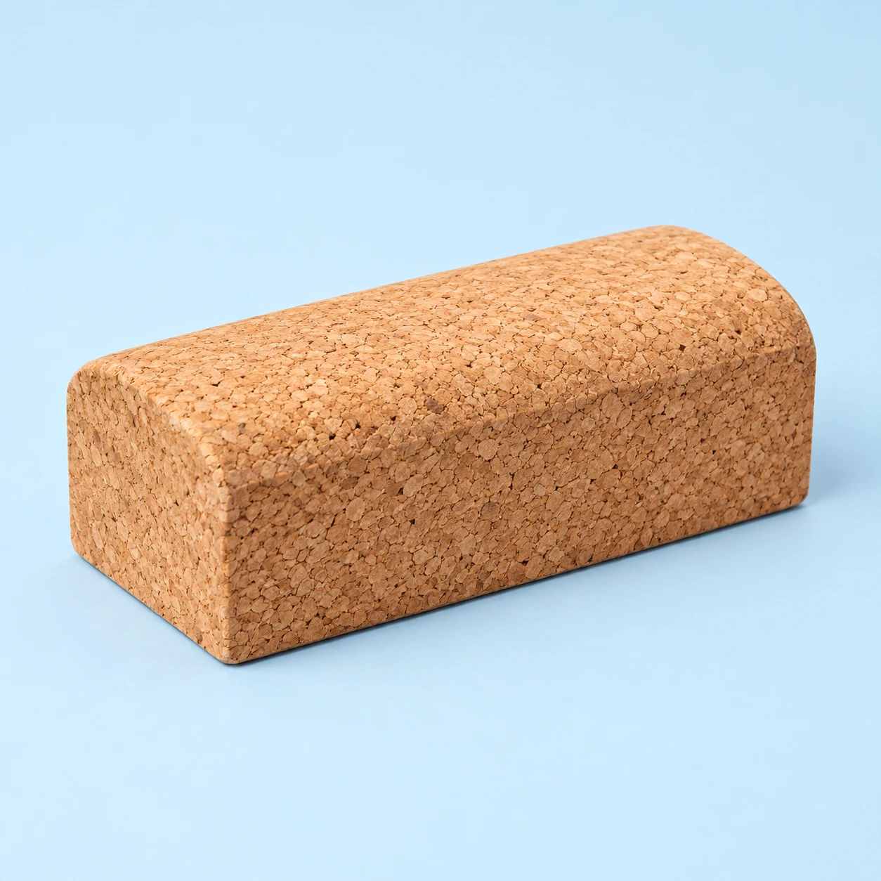 Cork hand sanding block